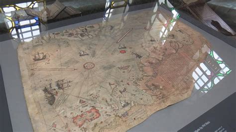 P­i­r­i­ ­R­e­i­s­­i­n­ ­d­ü­n­y­a­ ­h­a­r­i­t­a­s­ı­ ­T­o­p­k­a­p­ı­ ­S­a­r­a­y­ı­­n­d­a­ ­s­e­r­g­i­l­e­n­i­y­o­r­